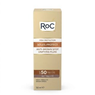 ROC – SOLEIL-PROTECT Anti-Brown Spot Unifying Fluid – Haute Protection Solaire Anti-Taches – 50 ml H&O Parapharmacie - Algérie