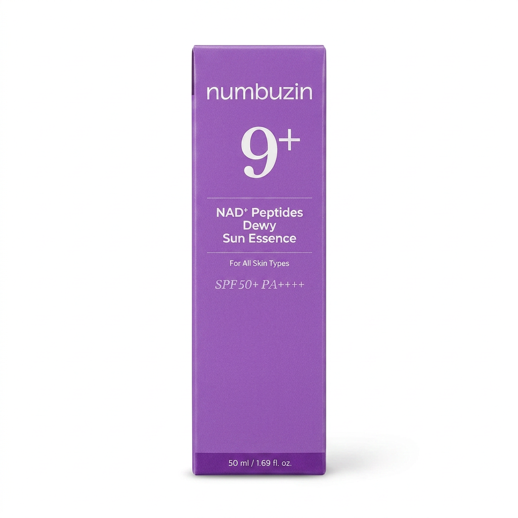 numbuzin – No. 9+ NAD+ Peptides Dewy Sun Essence – Coup d’éclat & Protection Solaire SPF50+ PA++++ – 50ml H&O Parapharmacie - Algérie numbuzin – No. 9+ NAD+ Peptides Dewy Sun Essence – Coup d’éclat & Protection Solaire SPF50+ PA++++ – 50ml H&O Parapharmacie - Algérie