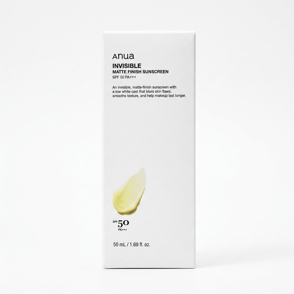 Anua – Invisible Matte Finish Sunscreen – Protection solaire invisible – 50 mL H&O Parapharmacie - Algérie Anua – Invisible Matte Finish Sunscreen – Protection solaire invisible – 50 mL H&O Parapharmacie - Algérie