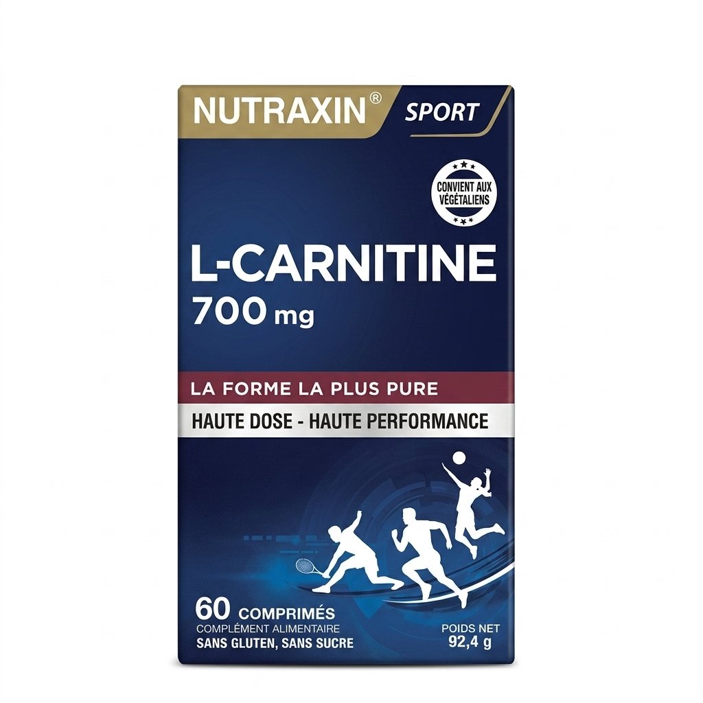 Nutraxin – L-Carnitine 700 mg – Améliore la performance sportive – 60 comprimés H&O Parapharmacie - Algérie Nutraxin – L-Carnitine 700 mg – Améliore la performance sportive – 60 comprimés H&O Parapharmacie - Algérie