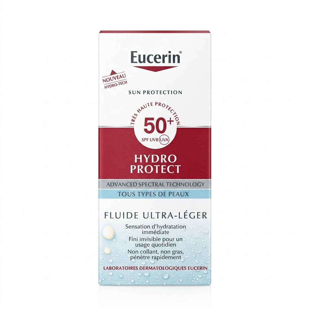 Eucerin – Fluide Ultra-Léger Hydro Protect – Très Haute Protection SPF 50+ H&O Parapharmacie - Algérie Eucerin – Fluide Ultra-Léger Hydro Protect – Très Haute Protection SPF 50+ H&O Parapharmacie - Algérie
