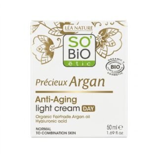 LEA NATURE – SO’BiO étic Précieux Argan Anti-Aging light cream DAY – Anti-âge et hydratation – 50 ml H&O Parapharmacie - Algérie LEA NATURE – SO’BiO étic Précieux Argan Anti-Aging light cream DAY – Anti-âge et hydratation – 50 ml H&O Parapharmacie - Algérie