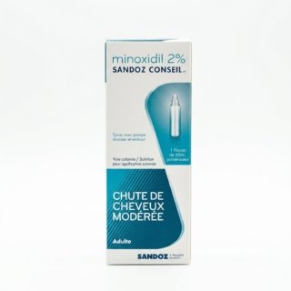 MINOXIDIL 2% ANTI- CHUTE DES CHEVEUX SANDOZ H&O Parapharmacie - Algérie