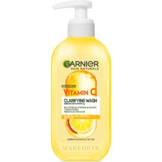 Gel Nettoyant Éclat à la Vitamine C Garnier 200ML H&O Parapharmacie - Algérie