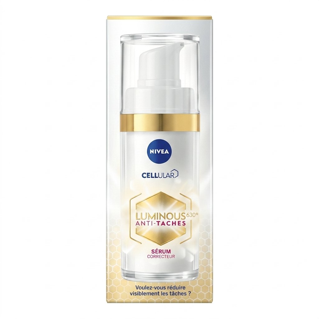 NIVEA – CELLULAR LUMINOUS630 ANTI-TACHES Sérum Correcteur – Correction des taches pigmentaires – Non visible H&O Parapharmacie - Algérie NIVEA – CELLULAR LUMINOUS630 ANTI-TACHES Sérum Correcteur – Correction des taches pigmentaires – Non visible H&O Parapharmacie - Algérie
