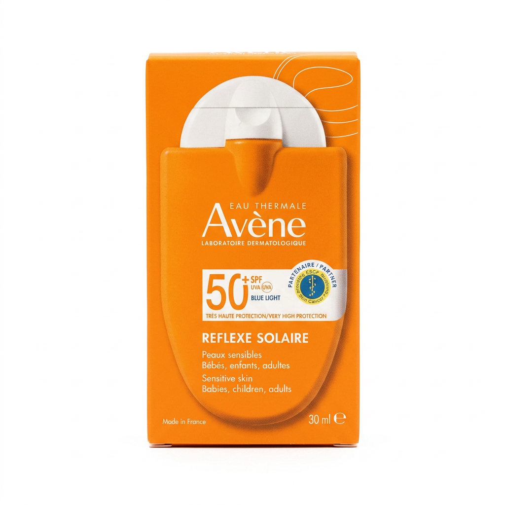 Avène – Réflexe Solaire SPF 50 Blue Light – Très haute protection SPF 50 et Blue Light – 30 ml H&O Parapharmacie - Algérie Avène – Réflexe Solaire SPF 50 Blue Light – Très haute protection SPF 50 et Blue Light – 30 ml H&O Parapharmacie - Algérie