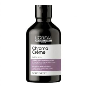 L&rsquo;Oréal Professionnel – Chroma Crème Purple Dyes Shampooing Professionnel – Neutralise les reflets jaunes – 300ml H&O Parapharmacie - Algérie
