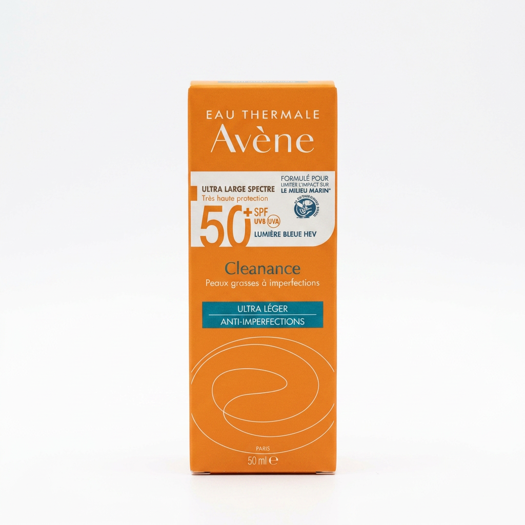 Avène – Cleanance Solaire Ultra Léger Anti-Imperfections SPF50+ – Haute protection solaire visage peaux grasses – 50 ml e H&O Parapharmacie - Algérie Avène – Cleanance Solaire Ultra Léger Anti-Imperfections SPF50+ – Haute protection solaire visage peaux grasses – 50 ml e H&O Parapharmacie - Algérie