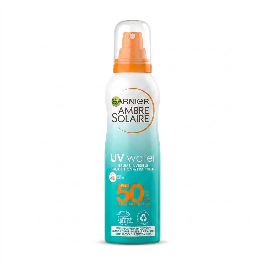 Garnier Ambre Solaire UV Water Brume Invisible Protection & Fraîcheur Haute Protection