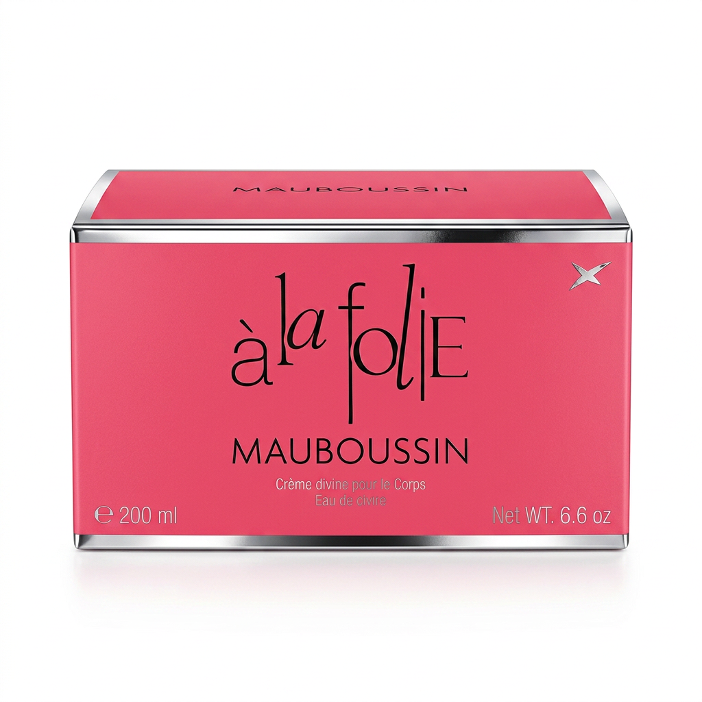 MAUBOUSSIN – À la Folie Crème Divine pour le Corps – Hydratation intense – 200 ml H&O Parapharmacie - Algérie MAUBOUSSIN – À la Folie Crème Divine pour le Corps – Hydratation intense – 200 ml H&O Parapharmacie - Algérie
