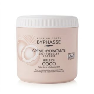 BYPHASSE – CRÈME HYDRATANTE CORPORELLE HUILE DE COCO – Hydratation intense – Non visible H&O Parapharmacie - Algérie