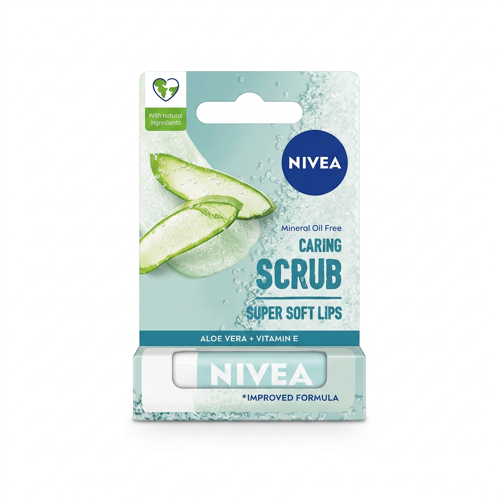 NIVEA – Caring Scrub Super Soft Lips – Exfoliation douce pour des lèvres incroyablement douces H&O Parapharmacie - Algérie NIVEA – Caring Scrub Super Soft Lips – Exfoliation douce pour des lèvres incroyablement douces H&O Parapharmacie - Algérie