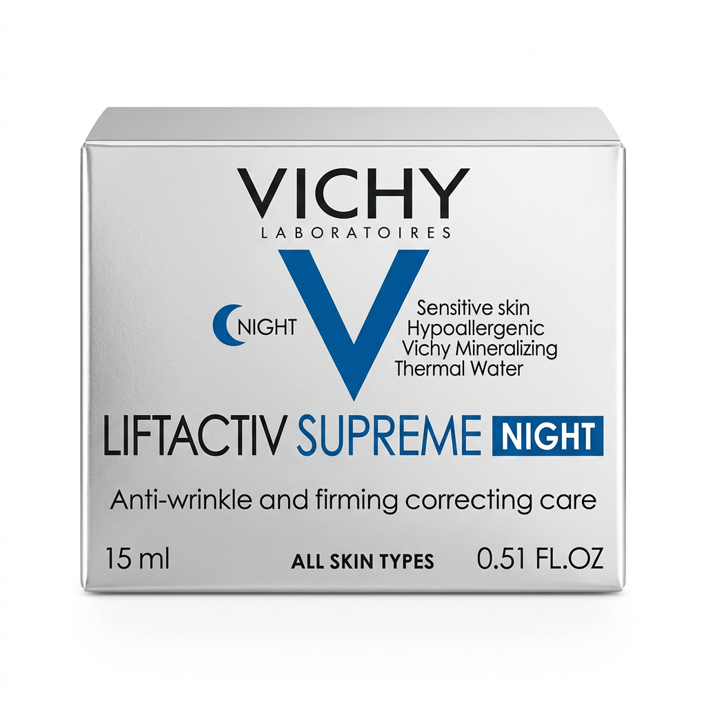 Vichy – Liftactiv Supreme Night – Anti-rides et raffermissant – 15 ml H&O Parapharmacie - Algérie Vichy – Liftactiv Supreme Night – Anti-rides et raffermissant – 15 ml H&O Parapharmacie - Algérie