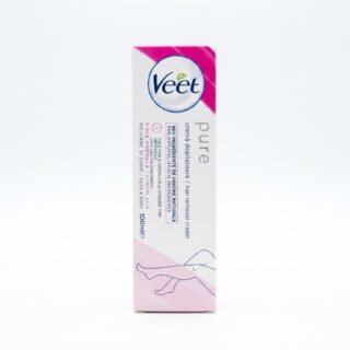 Veet – Pure Hair Removal Cream – Épilation douce et longue durée – 100ml H&O Parapharmacie - Algérie