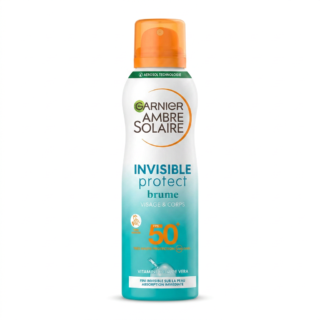 Garnier – Ambre Solaire Invisible Protect Brume – Haute Protection SPF50 H&O Parapharmacie - Algérie