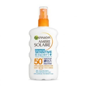 Garnier Ambre Solaire Sensitive Expert+ FPS 50 Très Haute Protection H&O Parapharmacie - Algérie