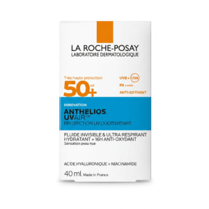LA ROCHE-POSAY – ANTHELIOS UVair™ PROTECTION UV QUOTIDIENNE – Très haute protection SPF 50+ & 16h anti-oxydant – 40 ml H&O Parapharmacie - Algérie