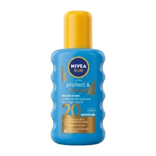 NIVEA SUN – Protect & Bronze Double Action – Protection IP20 & Bronzage naturel H&O Parapharmacie - Algérie