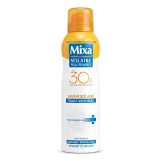 Mixa – Brume Solaire Peaux Sensibles SPF 30 – Haute Protection H&O Parapharmacie - Algérie Mixa – Brume Solaire Peaux Sensibles SPF 30 – Haute Protection H&O Parapharmacie - Algérie