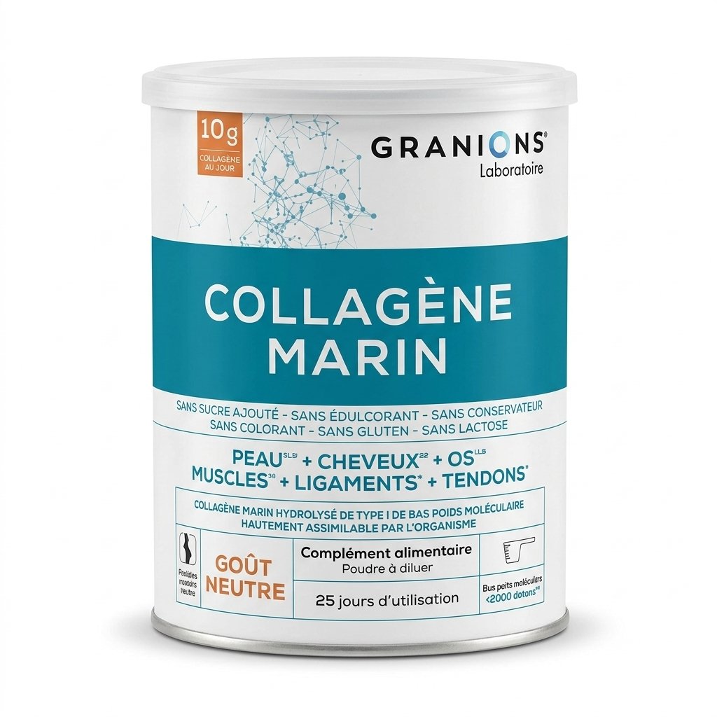 Granions – Collagène Marin – Peau, Cheveux, Os, Muscles, Ligaments, Tendons H&O Parapharmacie - Algérie Granions – Collagène Marin – Peau, Cheveux, Os, Muscles, Ligaments, Tendons H&O Parapharmacie - Algérie