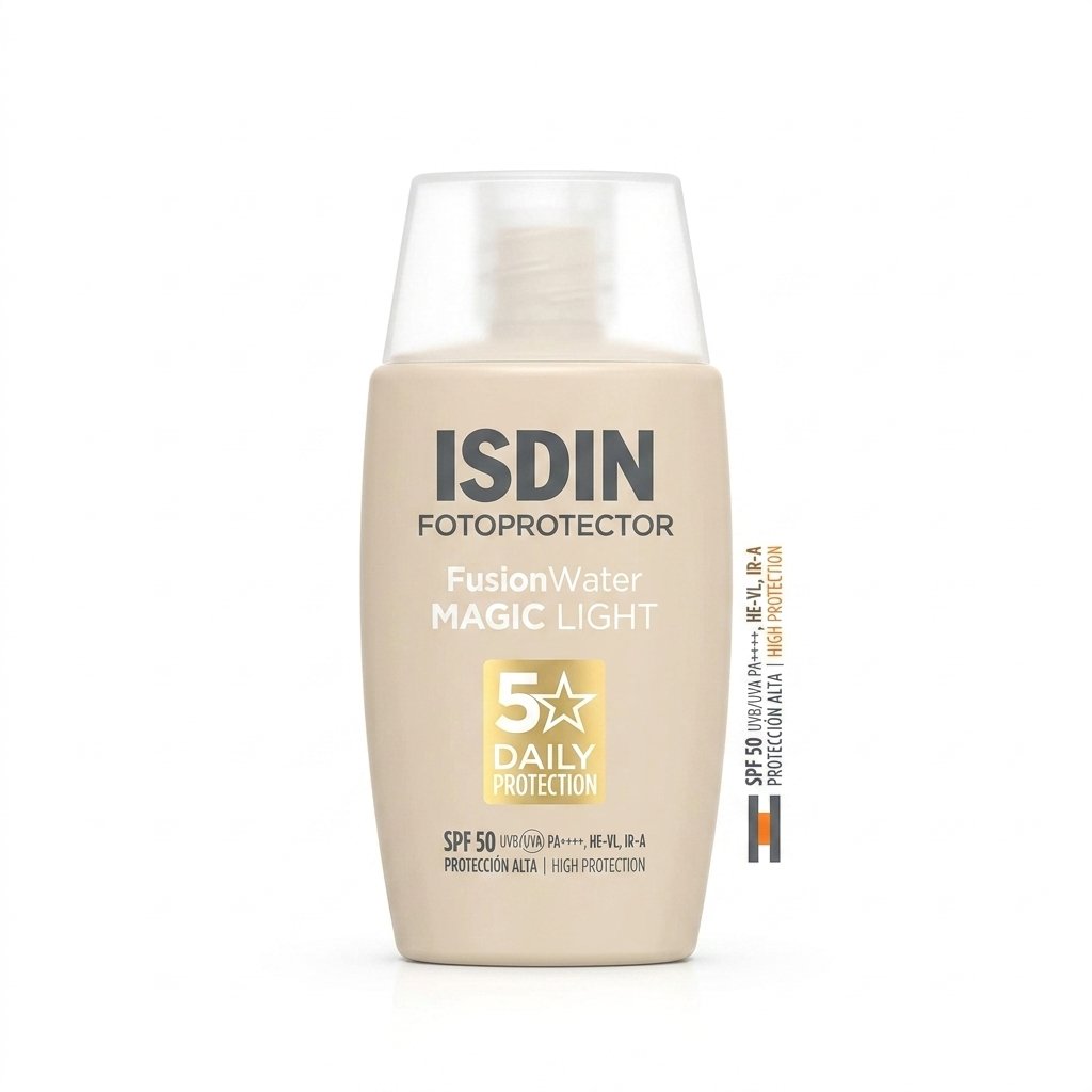 ISDIN – Fusion Water Magic Light – Protection Solaire Visage Très Haute H&O Parapharmacie - Algérie ISDIN – Fusion Water Magic Light – Protection Solaire Visage Très Haute H&O Parapharmacie - Algérie