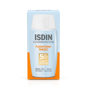 ISDIN – Fotoprotector Fusion Water MAGIC – Haute Protection Solaire Visage H&O Parapharmacie - Algérie