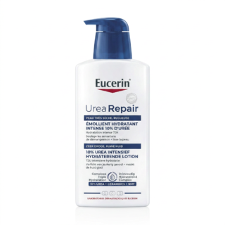 Eucerin – Urea Repair Émollient Hydratant Intense 10% d’Urée – Hydratation intense 72h et apaisement des démangeaisons H&O Parapharmacie - Algérie Eucerin – Urea Repair Émollient Hydratant Intense 10% d’Urée – Hydratation intense 72h et apaisement des démangeaisons H&O Parapharmacie - Algérie