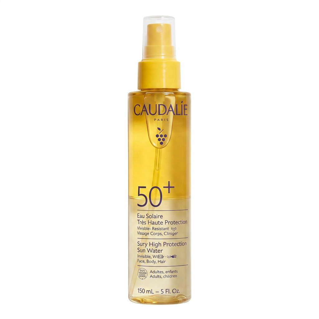 Caudalie – Eau Solaire Très Haute Protection 50+ – Protection solaire haute et résistance à l’eau – 150ml H&O Parapharmacie - Algérie Caudalie – Eau Solaire Très Haute Protection 50+ – Protection solaire haute et résistance à l’eau – 150ml H&O Parapharmacie - Algérie