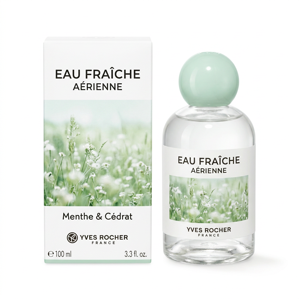Yves Rocher – Eau Fraîche Aérienne Menthe & Cédrat – Sensation de fraîcheur vivifiante – 100 ml H&O Parapharmacie - Algérie Yves Rocher – Eau Fraîche Aérienne Menthe & Cédrat – Sensation de fraîcheur vivifiante – 100 ml H&O Parapharmacie - Algérie