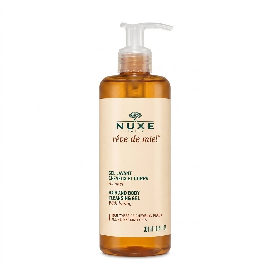 NUXE – Rêve de miel Gel Lavant Cheveux et Corps – Nettoyage doux et hydratation – 300 ml H&O Parapharmacie - Algérie NUXE – Rêve de miel Gel Lavant Cheveux et Corps – Nettoyage doux et hydratation – 300 ml H&O Parapharmacie - Algérie