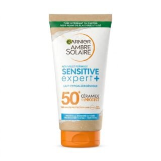 Garnier Ambre Solaire sensitive expert + Lait protection spf 50+ 175 ml H&O Parapharmacie - Algérie Garnier Ambre Solaire sensitive expert + Lait protection spf 50+ 175 ml H&O Parapharmacie - Algérie