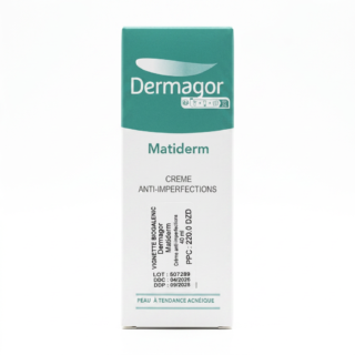 Dermagor – Matiderm Crème Anti-Imperfections – Réduit imperfections et contrôle brillance – 40 ml H&O Parapharmacie - Algérie Dermagor – Matiderm Crème Anti-Imperfections – Réduit imperfections et contrôle brillance – 40 ml H&O Parapharmacie - Algérie