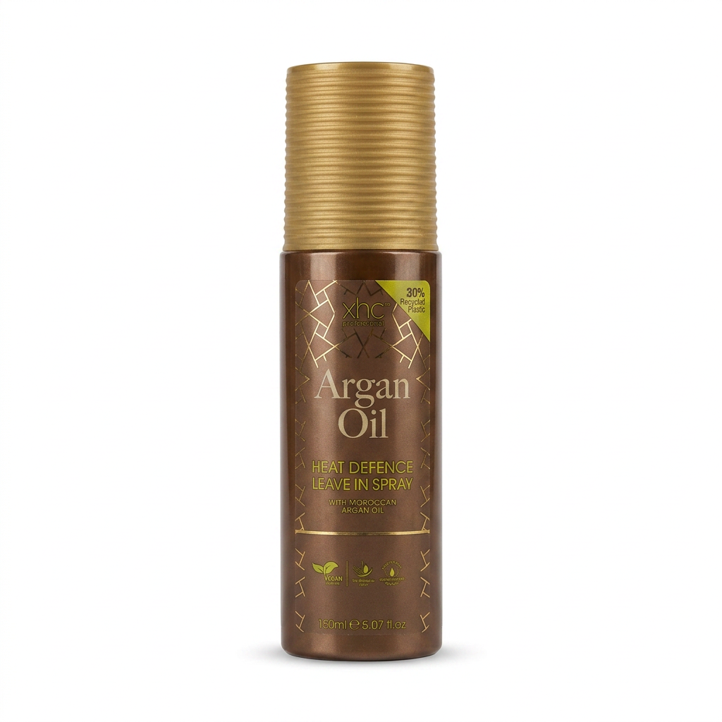 XHC – Argan Oil Heat Defence Leave in Spray – Protection thermique et douceur – 150ml H&O Parapharmacie - Algérie XHC – Argan Oil Heat Defence Leave in Spray – Protection thermique et douceur – 150ml H&O Parapharmacie - Algérie