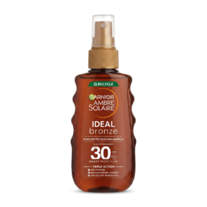 Garnier – Ambre Solaire Idéal Bronze Huile Protectrice Sublimatrice – Haute Protection FPS 30 H&O Parapharmacie - Algérie
