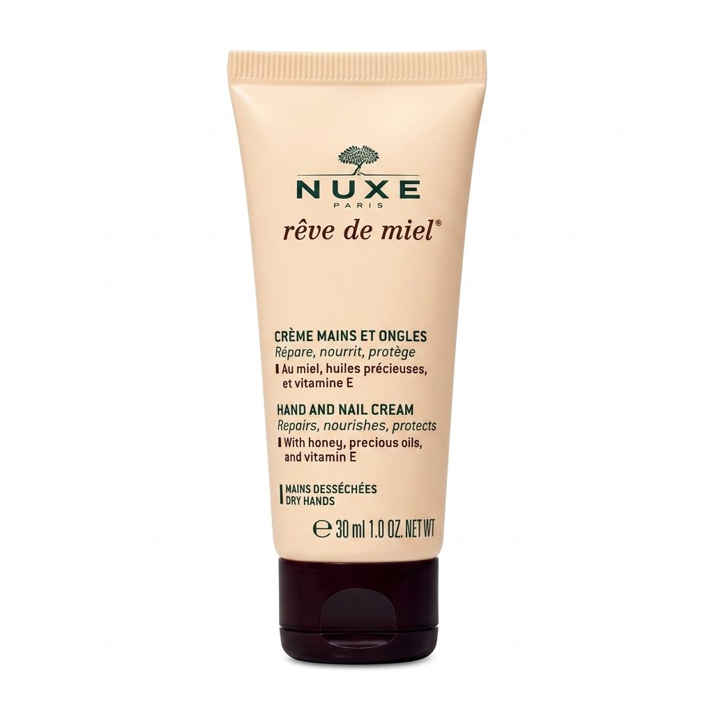 NUXE – Rêve de Miel Crème Mains et Ongles – Réparation et Nutrition Intense – 30 ml H&O Parapharmacie - Algérie NUXE – Rêve de Miel Crème Mains et Ongles – Réparation et Nutrition Intense – 30 ml H&O Parapharmacie - Algérie