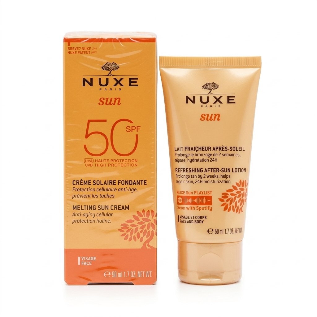 NUXE – CRÈME SOLAIRE FONDANTE SPF 50 – Protection cellulaire anti-âge et anti-taches – 50 ml H&O Parapharmacie - Algérie NUXE – CRÈME SOLAIRE FONDANTE SPF 50 – Protection cellulaire anti-âge et anti-taches – 50 ml H&O Parapharmacie - Algérie