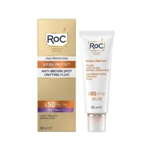 RoC – Soleil-Protect Anti-Brown Spot Unifying Fluid – Protection UV et réduction des taches brunes – 50 ml e H&O Parapharmacie - Algérie