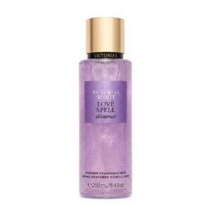 Victoria&rsquo;s Secret – Love Spell Shimmer Fragrance Mist – Brume parfumée scintillante avec nacres – 250 ml H&O Parapharmacie - Algérie