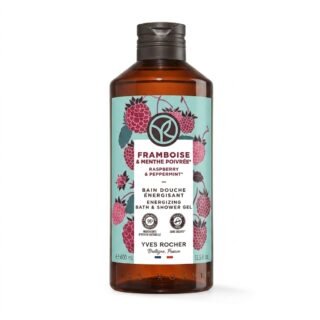 Yves Rocher – Bain Douche Énergisant Framboise & Menthe Poivrée – Peau nette et revitalisée – 400 ml H&O Parapharmacie - Algérie