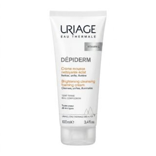 Uriage – Dépiderrm Crème Mousse Nettoyante Éclat – Peau éclatante et unifiée – 100 ml H&O Parapharmacie - Algérie