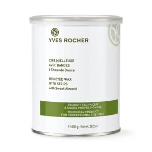 Yves Rocher – Cire Mielleuse à l&rsquo;Amande Douce avec Bandes – Épilation professionnelle – 800 g H&O Parapharmacie - Algérie
