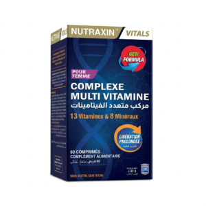 Nutraxin – L-Carnitine 700 mg – Améliore la performance sportive – 60 comprimés H&O Parapharmacie - Algérie
