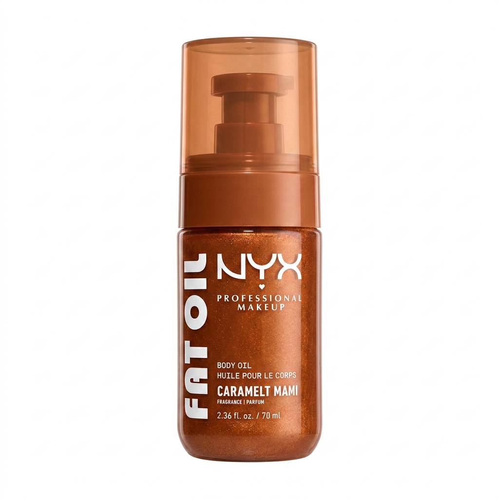 NYX Professional Makeup – Fat Oil Body Oil Huile pour le Corps Caramel Mani – Hydratation et Brillance Corps – 70 ml H&O Parapharmacie - Algérie NYX Professional Makeup – Fat Oil Body Oil Huile pour le Corps Caramel Mani – Hydratation et Brillance Corps – 70 ml H&O Parapharmacie - Algérie