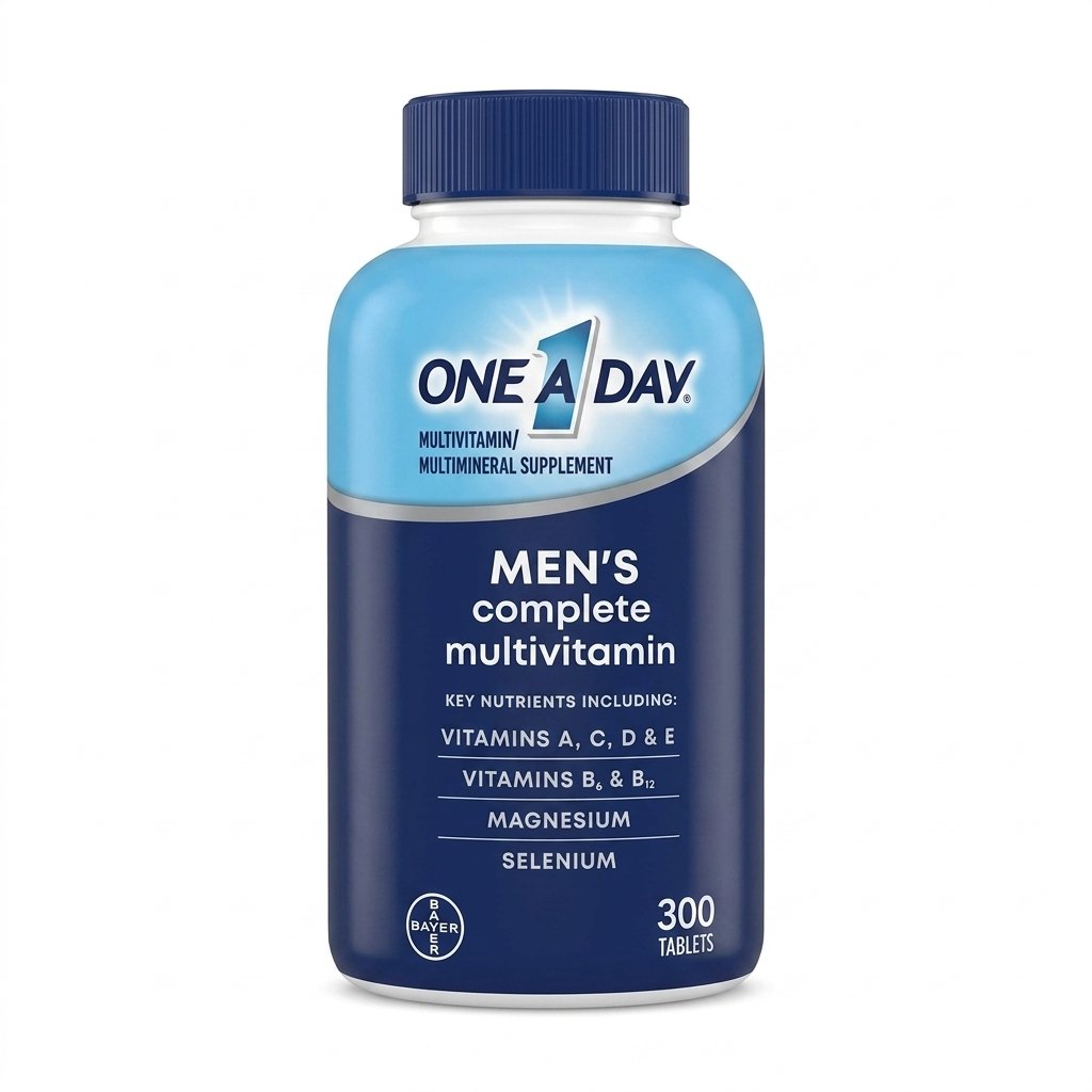 One A Day – Men’s Complete Multivitamin – Complément santé et vitalité pour hommes – 300 tablets H&O Parapharmacie - Algérie One A Day – Men’s Complete Multivitamin – Complément santé et vitalité pour hommes – 300 tablets H&O Parapharmacie - Algérie