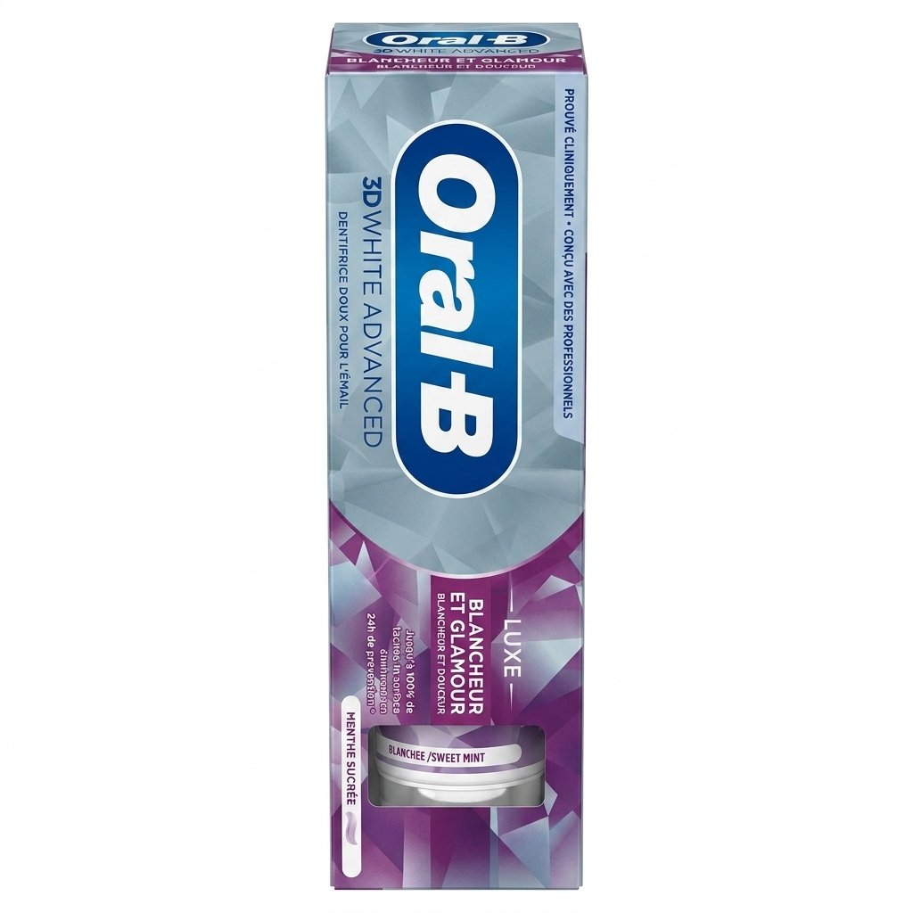 Oral-B – 3D White Advanced Luxe Blancheur et Glamour – Blancheur et douceur H&O Parapharmacie - Algérie Oral-B – 3D White Advanced Luxe Blancheur et Glamour – Blancheur et douceur H&O Parapharmacie - Algérie