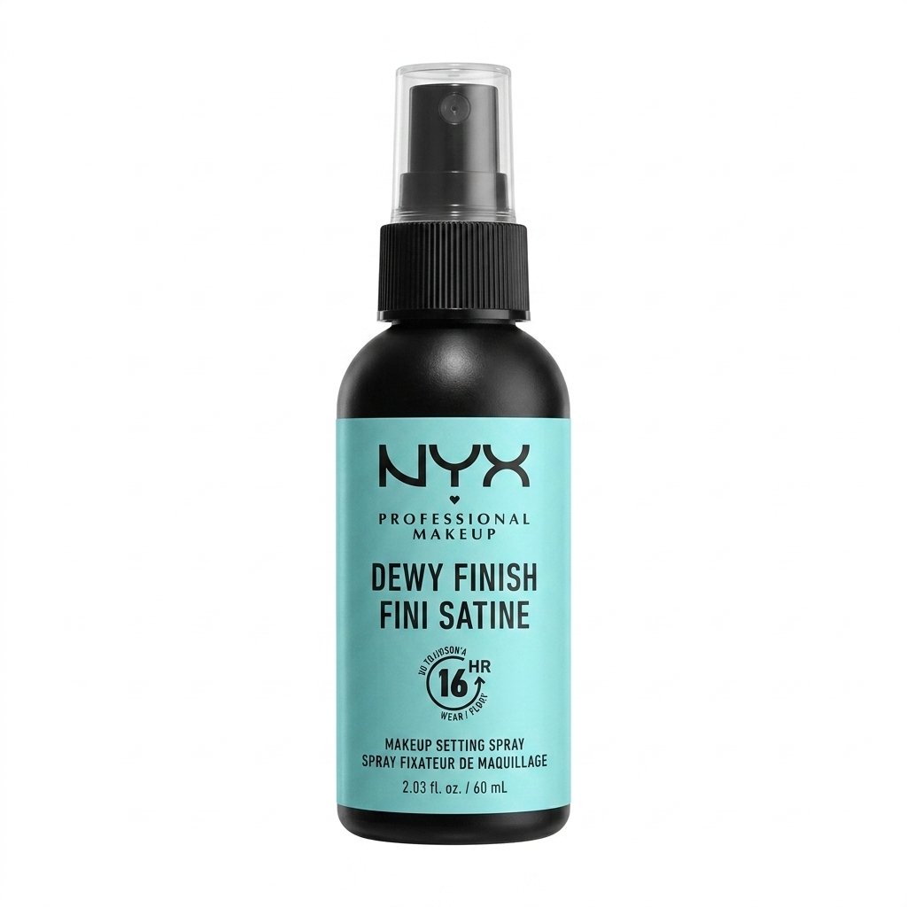 NYX Professional Makeup – Dewy Finish Fini Satine Makeup Setting Spray – Fixe le maquillage et apporte un fini lumineux – 60 ml H&O Parapharmacie - Algérie NYX Professional Makeup – Dewy Finish Fini Satine Makeup Setting Spray – Fixe le maquillage et apporte un fini lumineux – 60 ml H&O Parapharmacie - Algérie