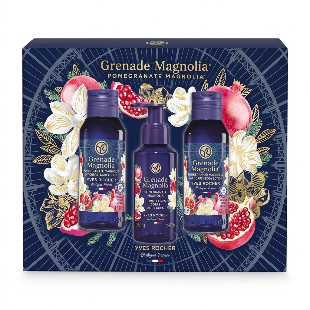Yves Rocher – Grenade Magnolia Coffret – Soin hydratant et exfoliant pour le corps H&O Parapharmacie - Algérie Yves Rocher – Grenade Magnolia Coffret – Soin hydratant et exfoliant pour le corps H&O Parapharmacie - Algérie