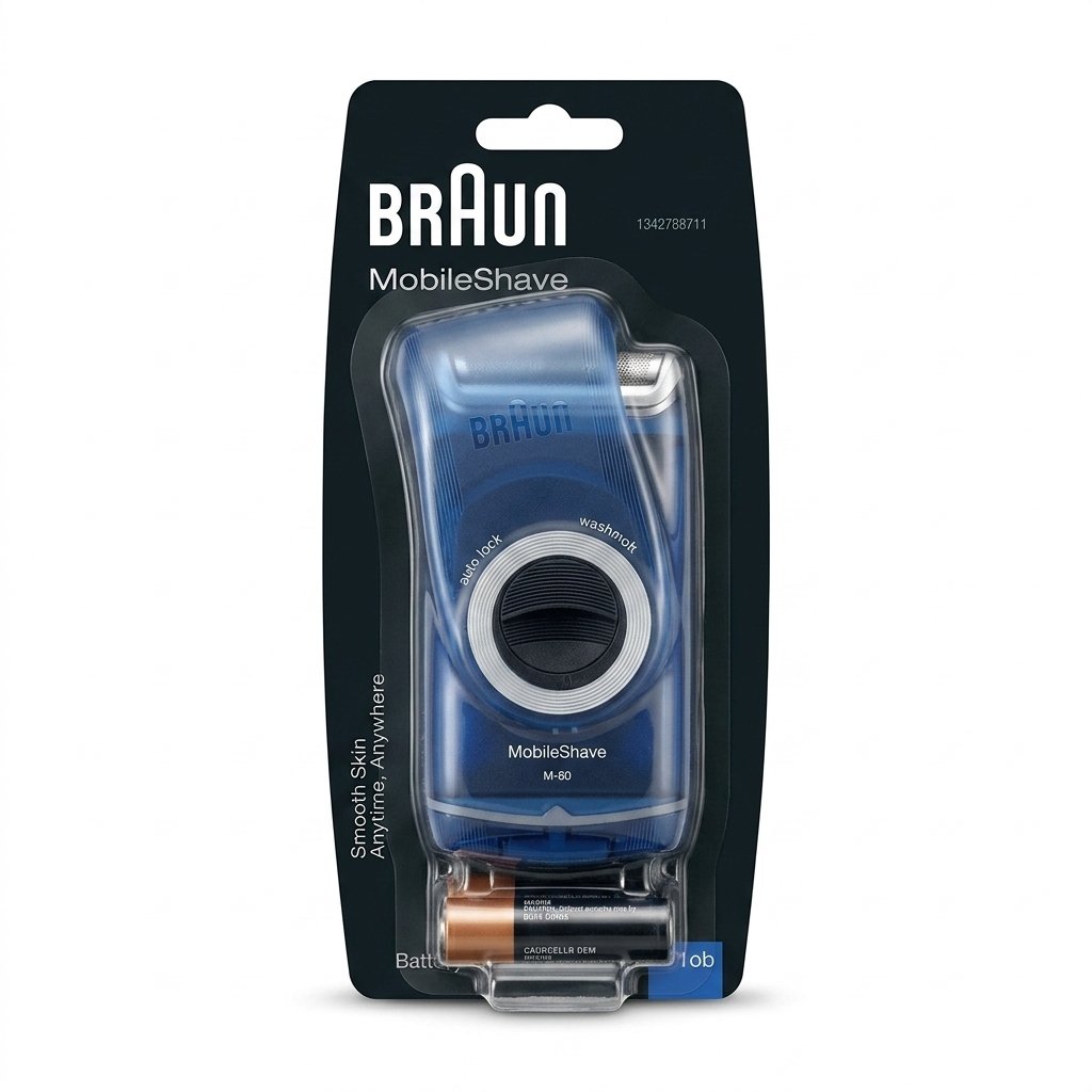 Braun – MobileShave M-60 – Rasage pratique en déplacement H&O Parapharmacie - Algérie Braun – MobileShave M-60 – Rasage pratique en déplacement H&O Parapharmacie - Algérie