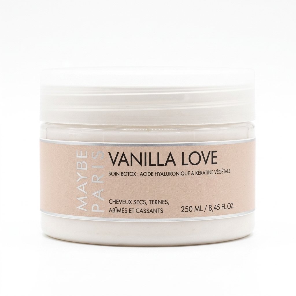 MAYBE PARIS – VANILLA LOVE – Soin Botox Réparateur – 250 ml / 8,45 fl oz H&O Parapharmacie - Algérie MAYBE PARIS – VANILLA LOVE – Soin Botox Réparateur – 250 ml / 8,45 fl oz H&O Parapharmacie - Algérie