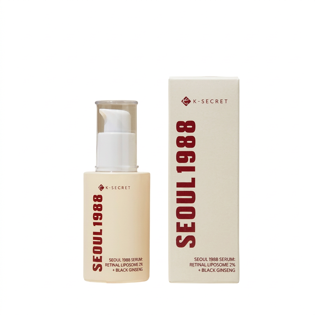KSECRET – SEOUL 1988 Serum : Retinal Liposome 2% + Black Ginseng /30ml H&O Parapharmacie - Algérie KSECRET – SEOUL 1988 Serum : Retinal Liposome 2% + Black Ginseng /30ml H&O Parapharmacie - Algérie